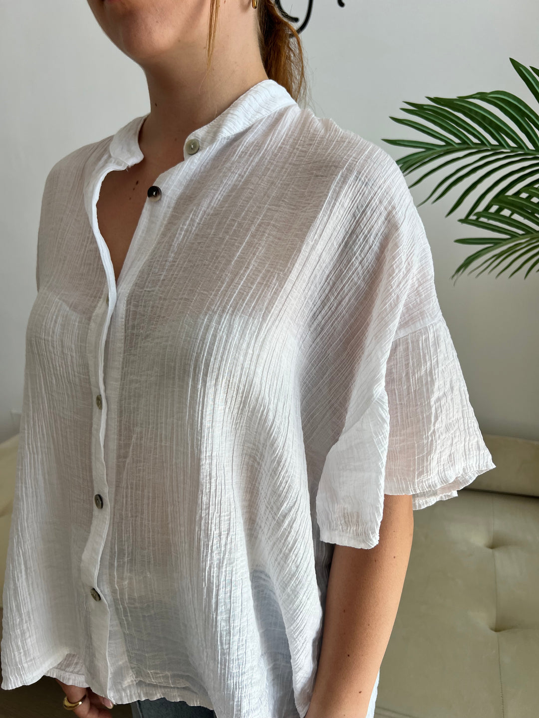 Camisa Sara blanco