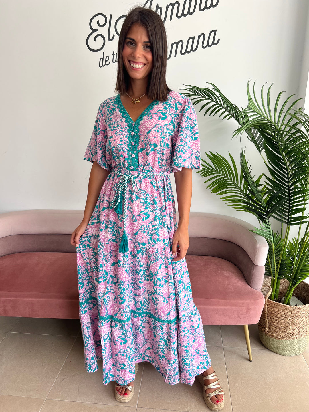 Vestido Betty verde