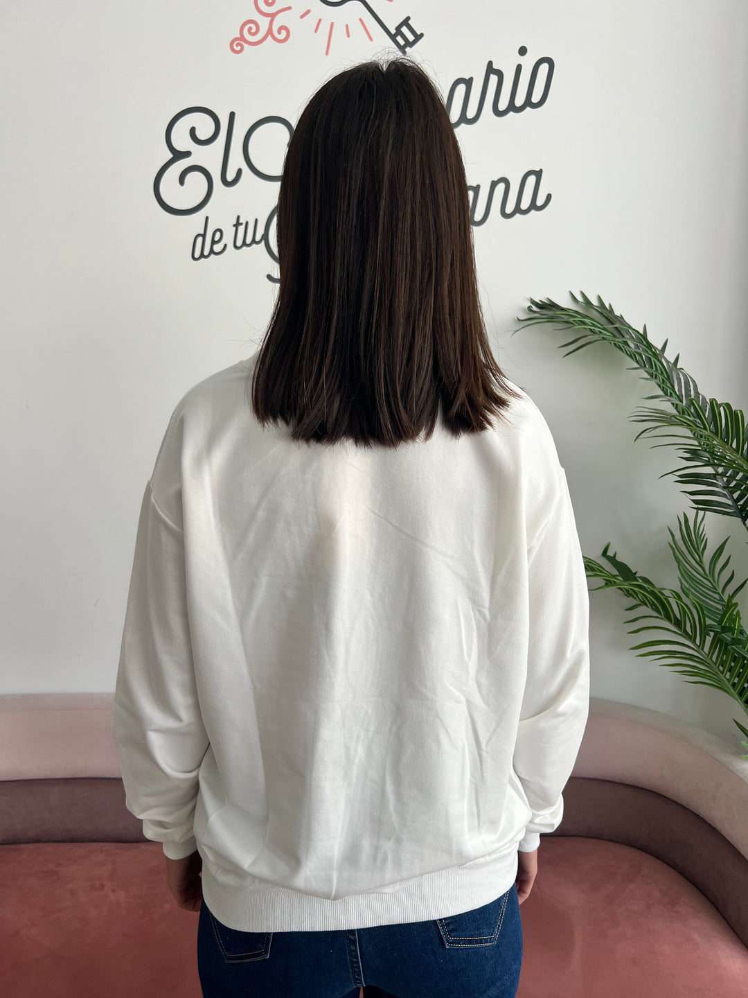 Sudadera Dreamer blanco