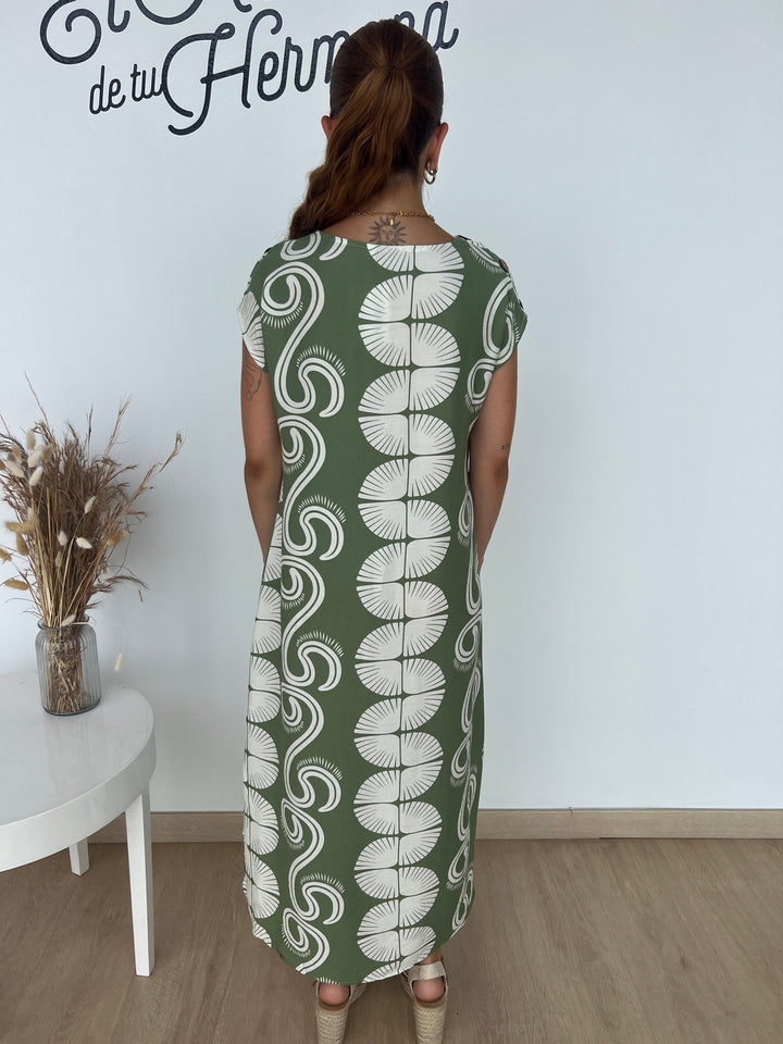 Vestido Salinas verde