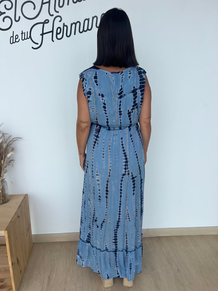 Vestido Hima azul