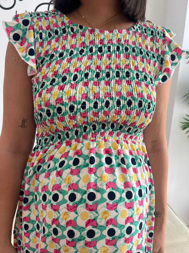 Vestido Malena verde