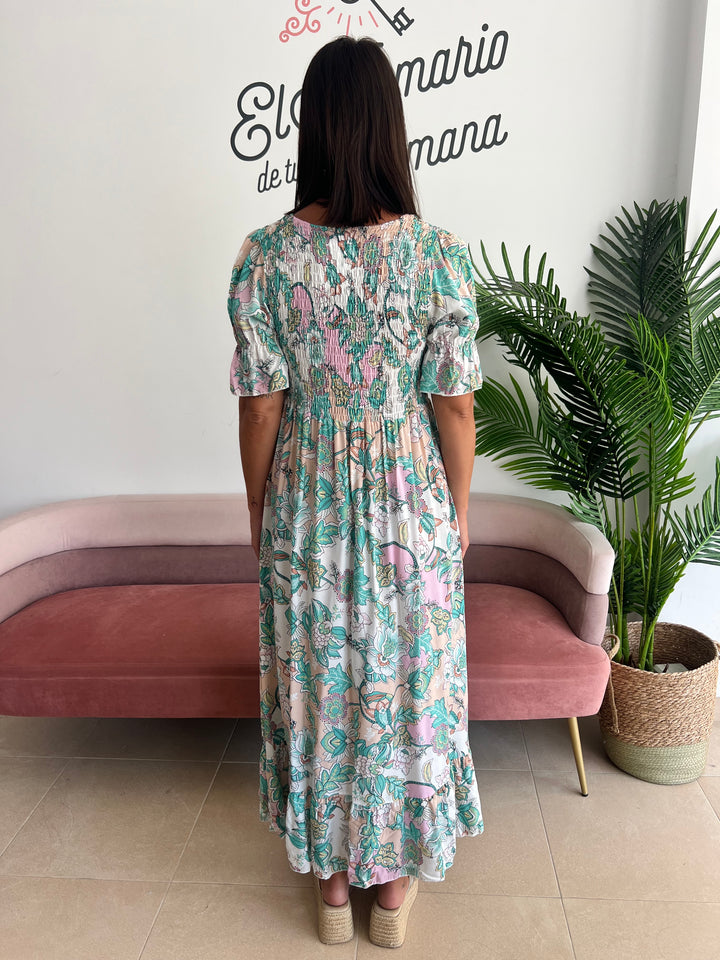 Vestido Esmeralda verde