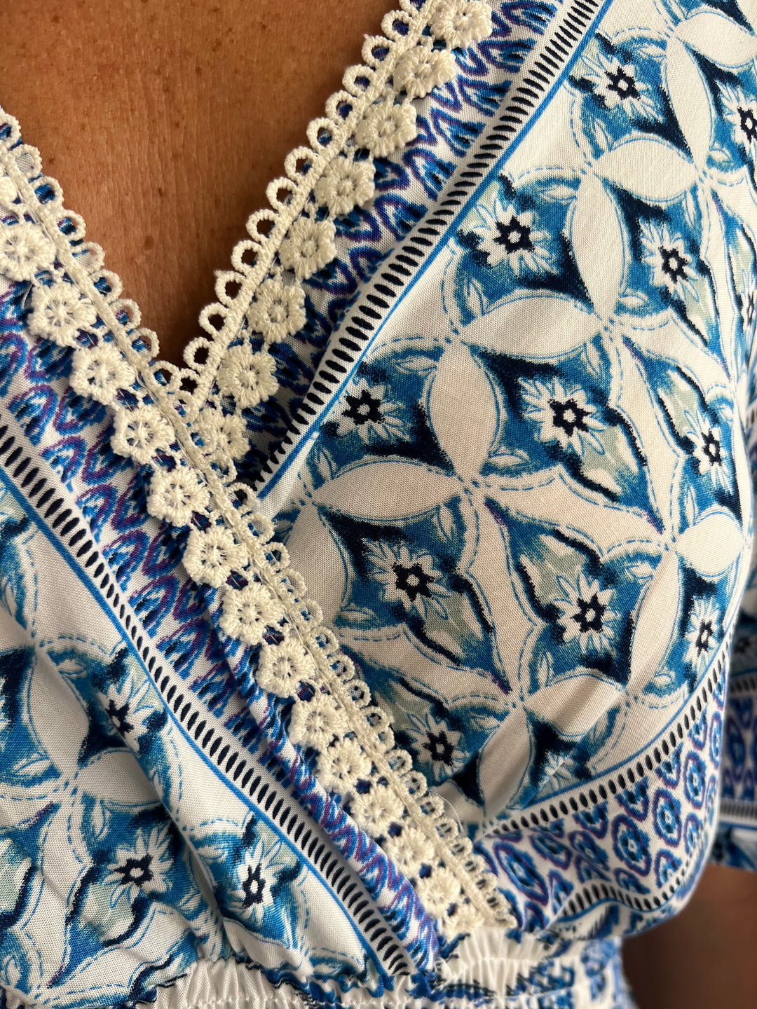 Vestido Marina azul