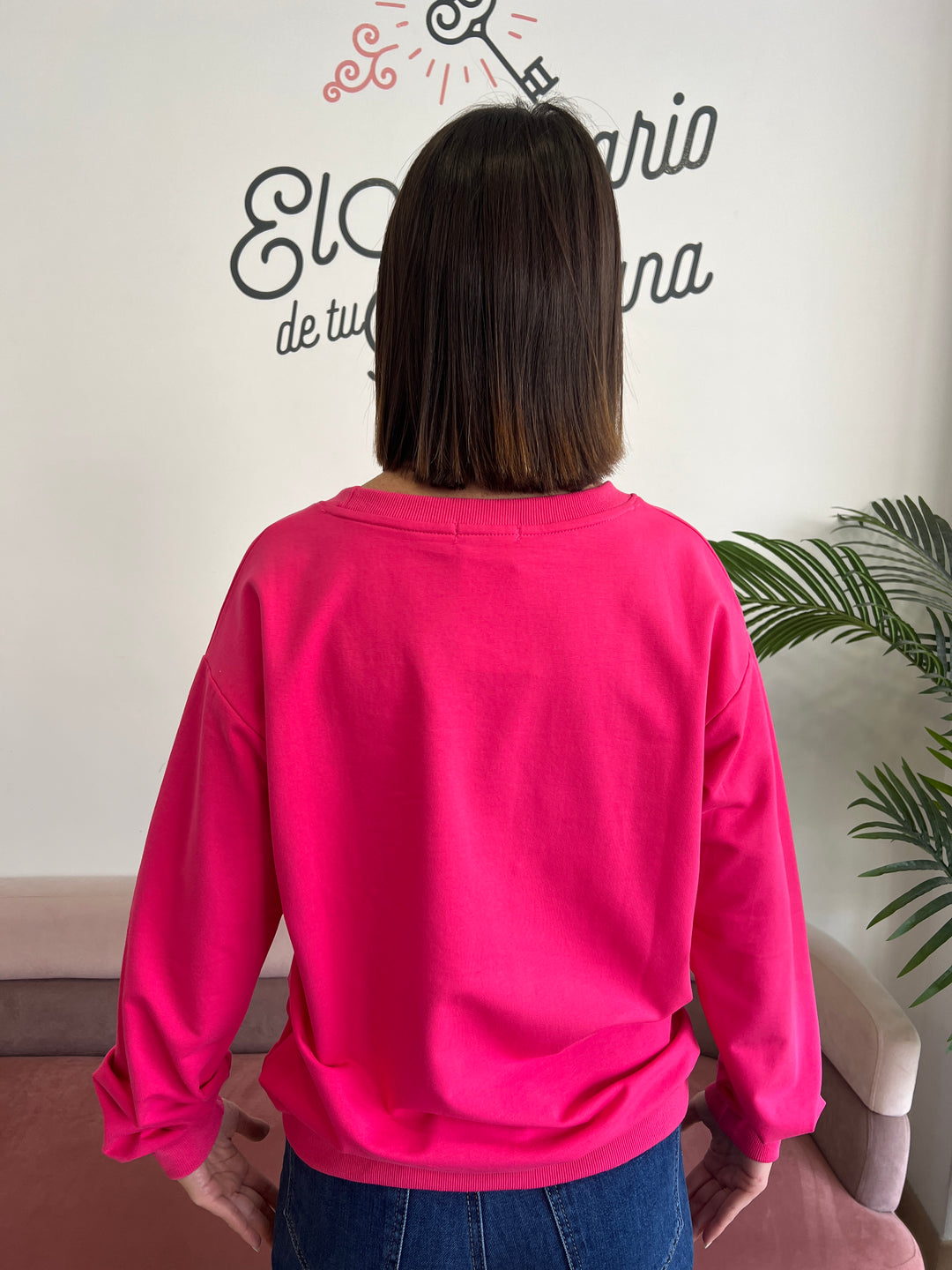 Sudadera Boheme fucsia