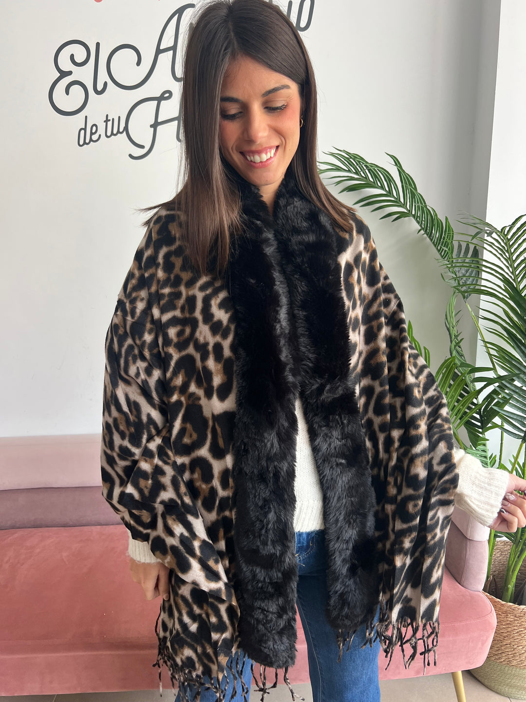 Bufanda Pañoleta Leopardo