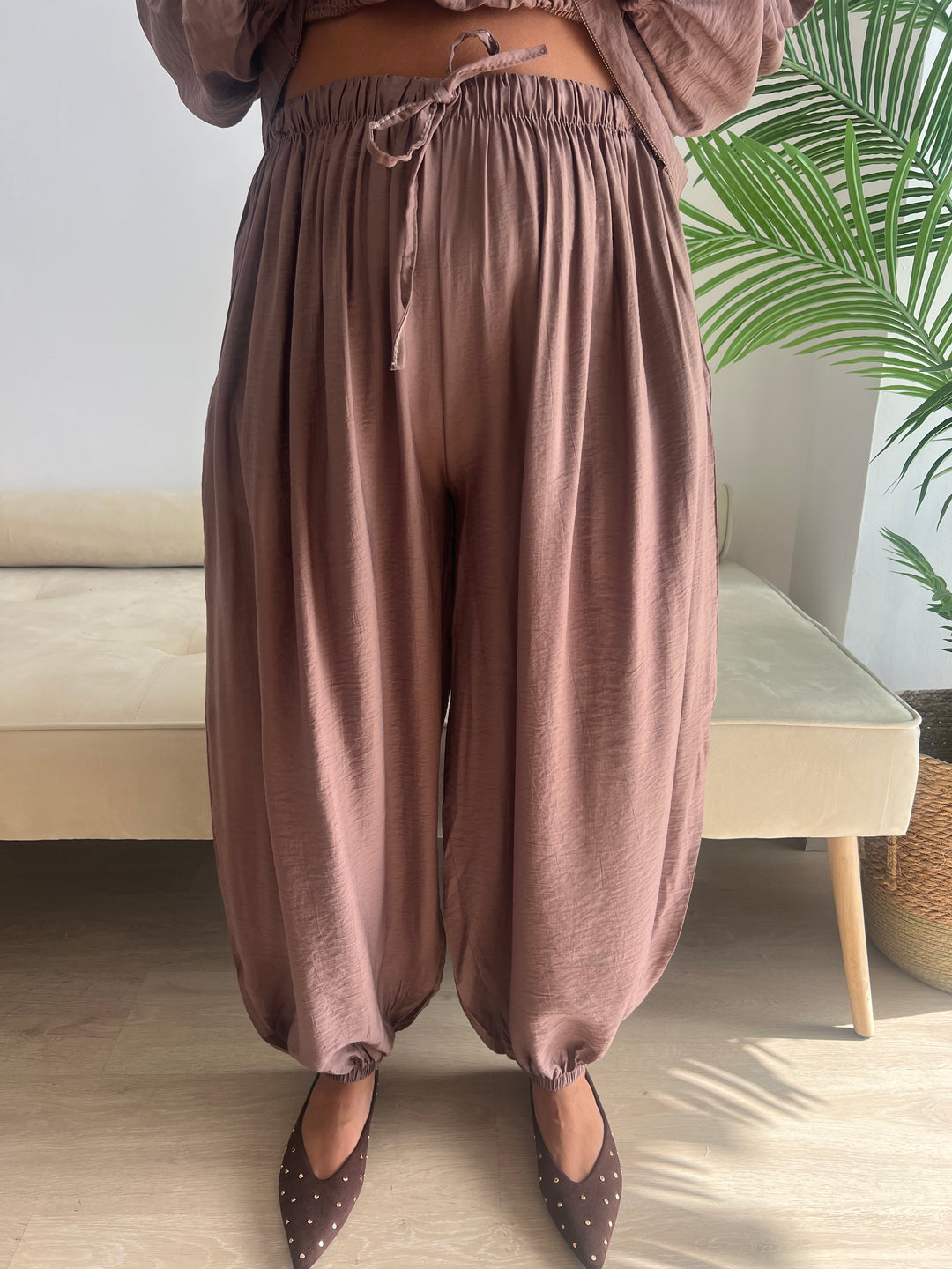 Pantalón Malú caqui
