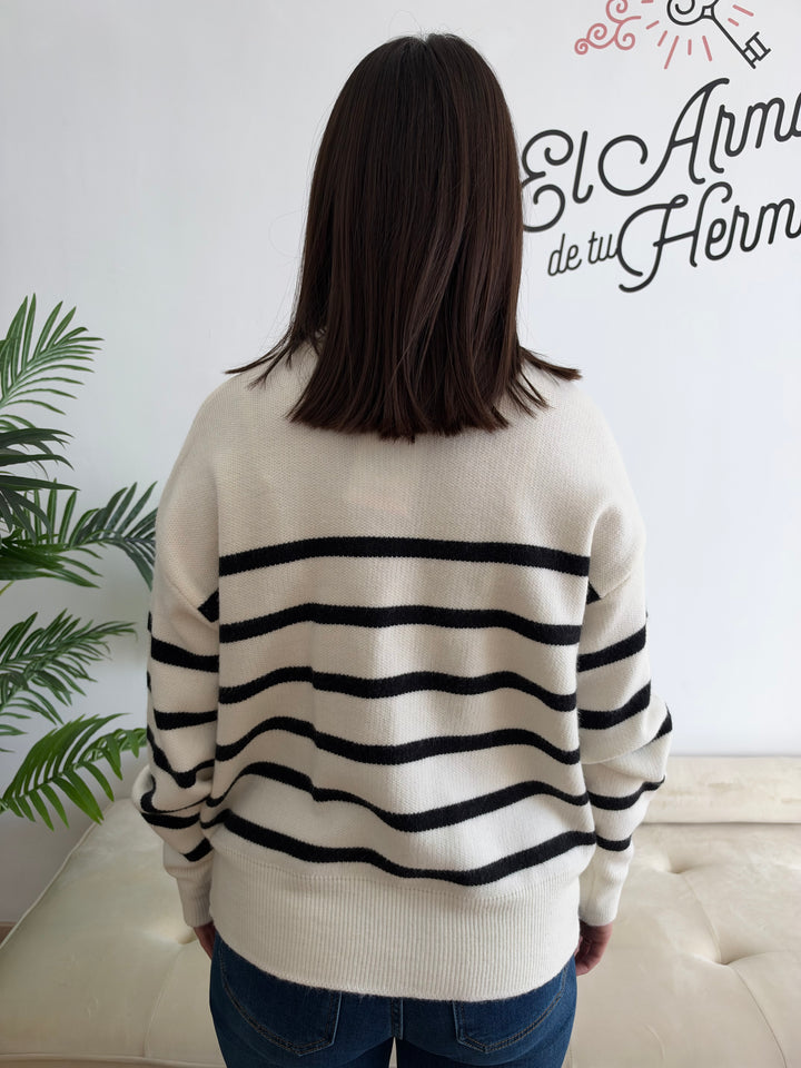 Chaqueta Nerea blanco roto