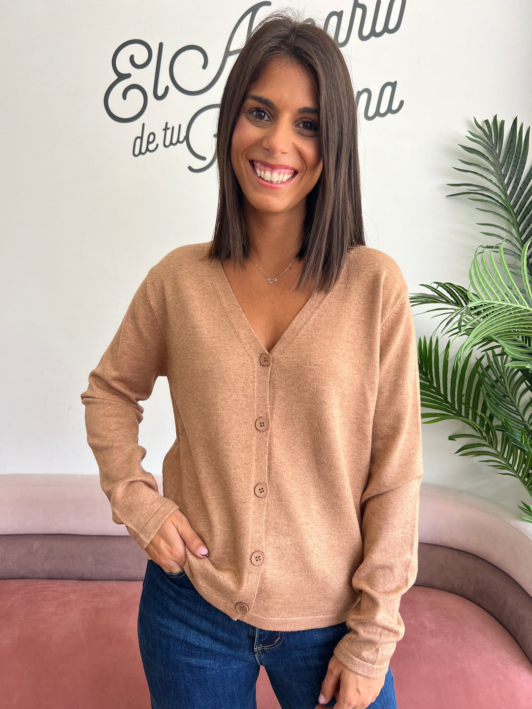 Chaqueta Claudia camel