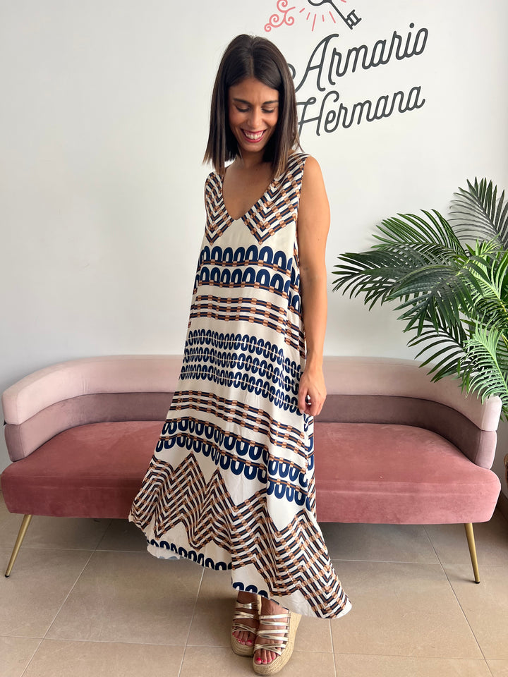 Vestido Tania azul