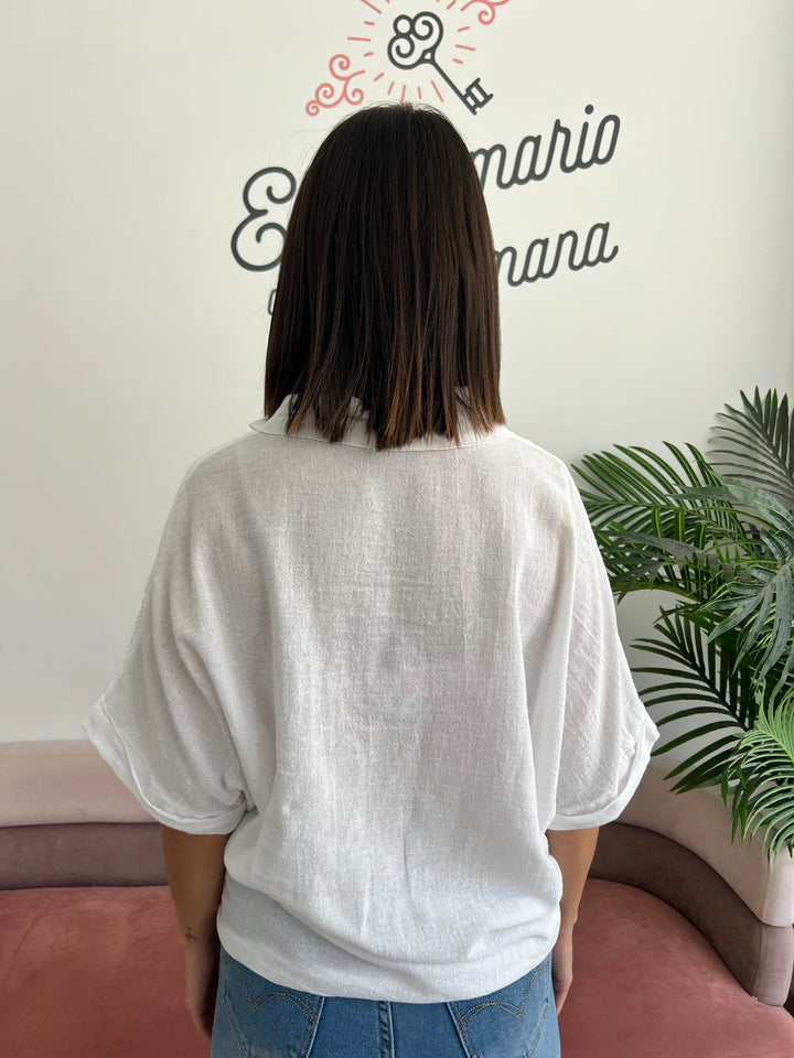 Camisa Martina blanco