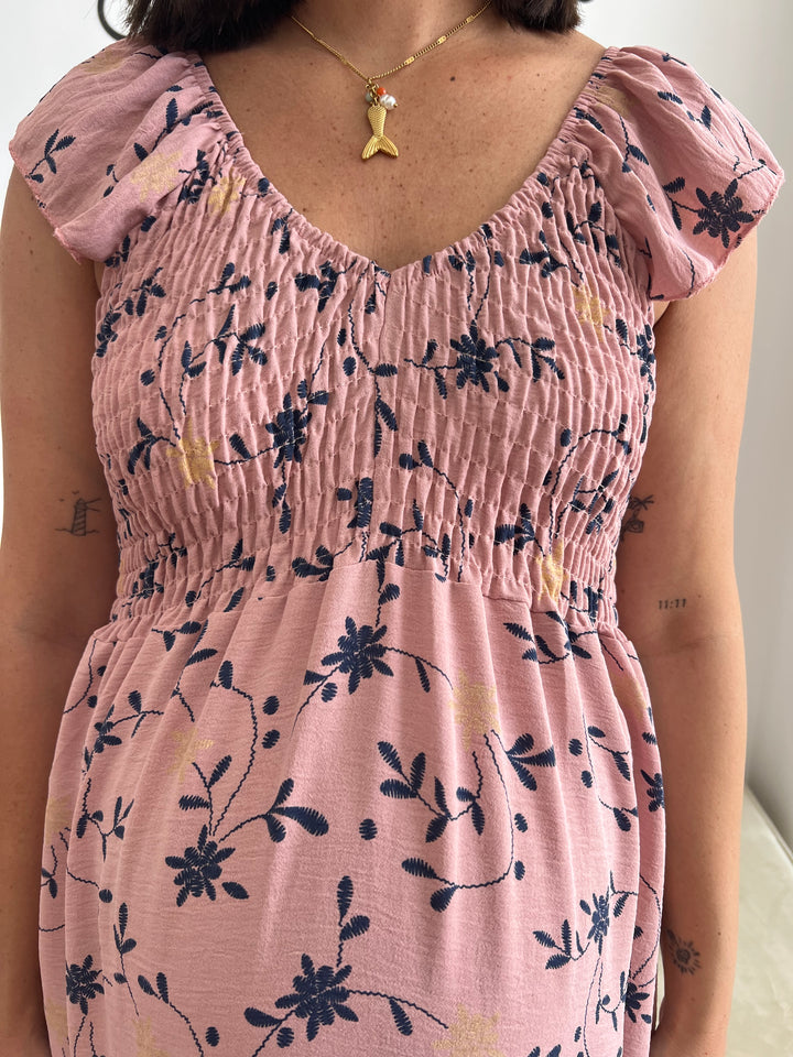 Vestido Malika rosa