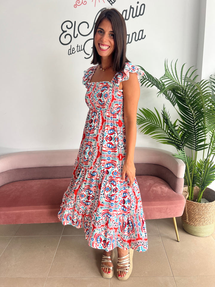 Vestido Molly naranja