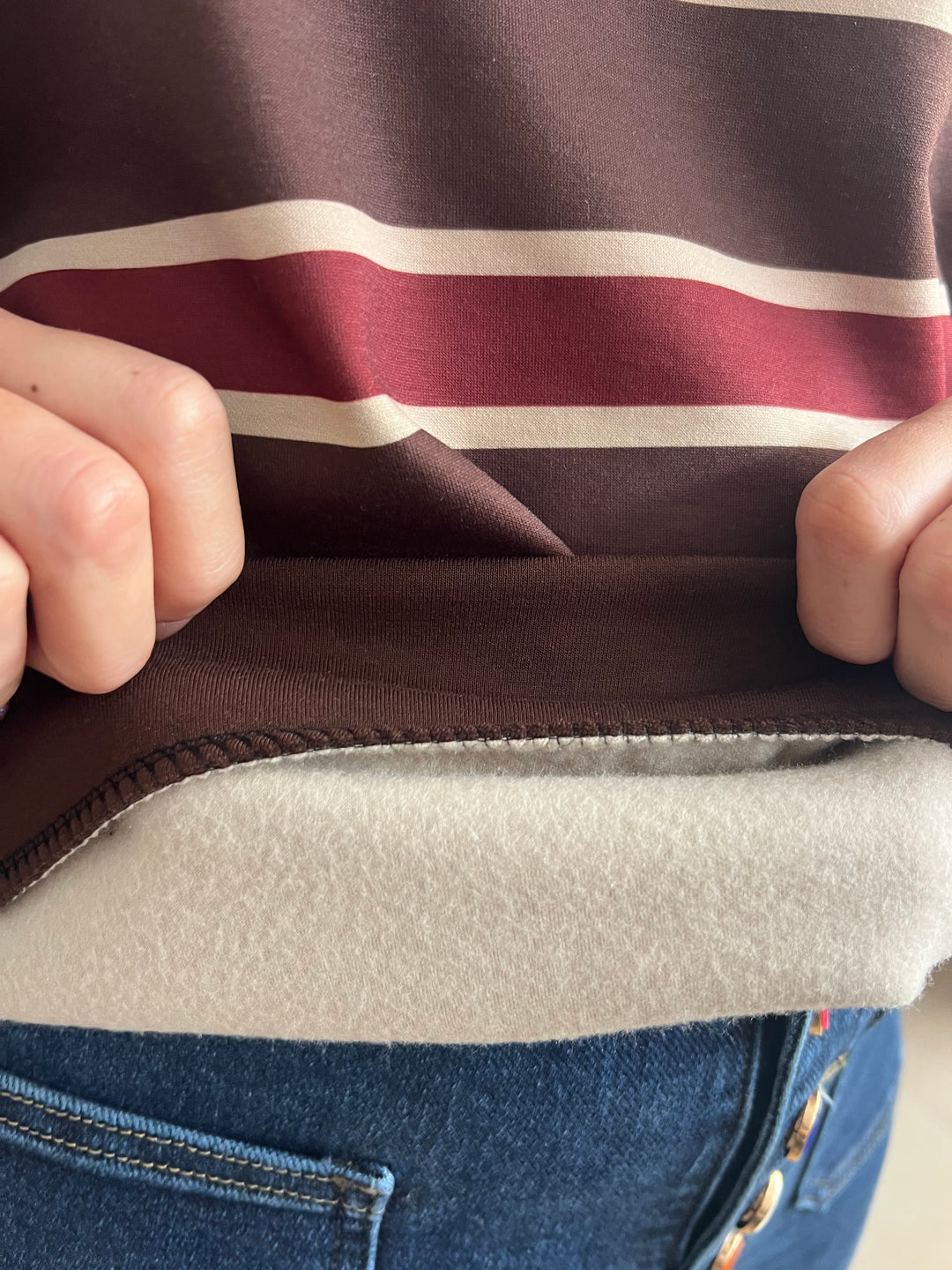 Sudadera Zoe marrón