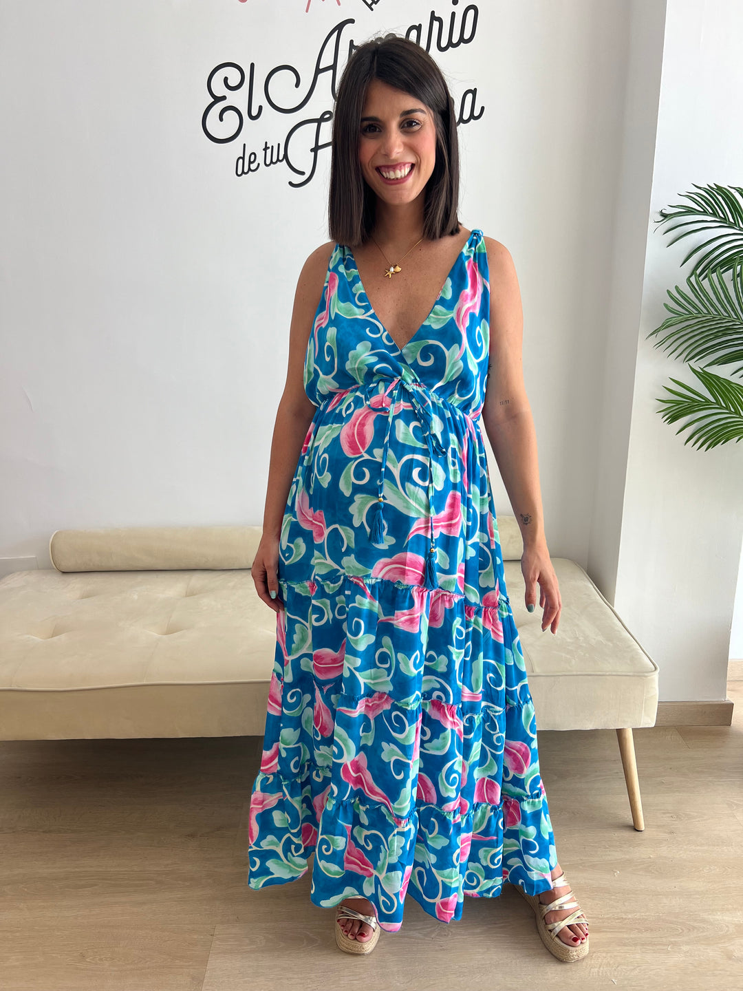 Vestido Costa Azul