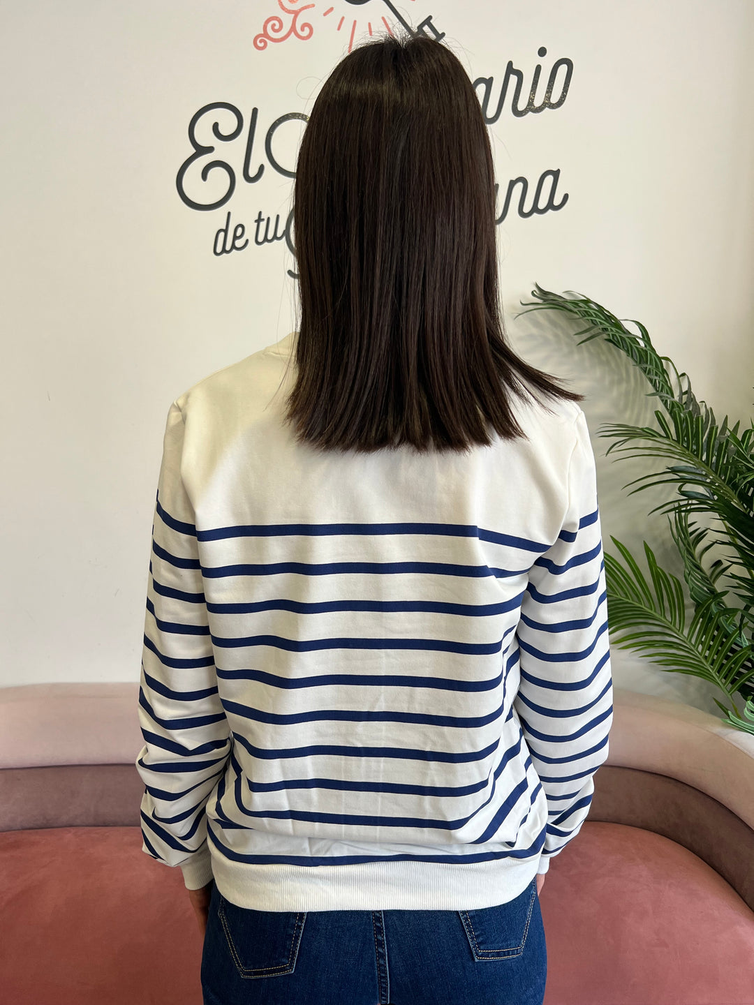 Sudadera Adela azul marino