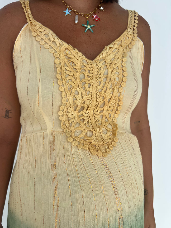 Vestido Nassau amarillo