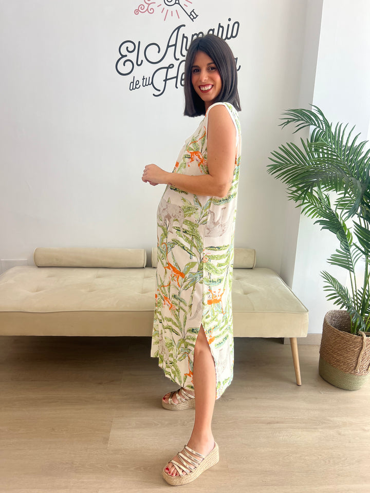 Vestido Selva verde