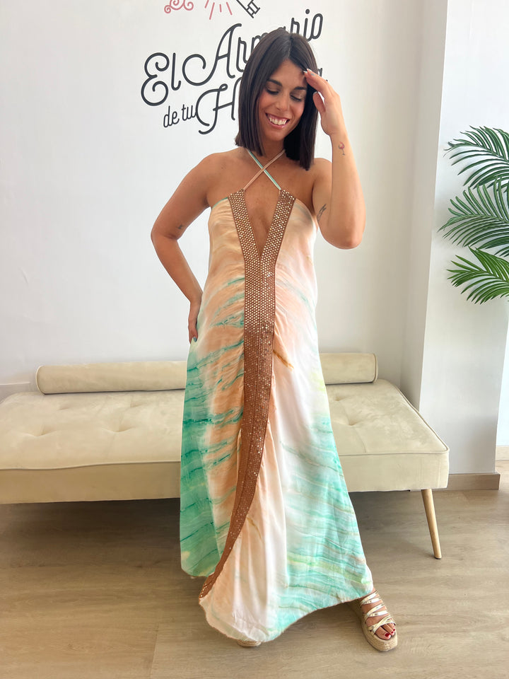 Vestido Bali marrón