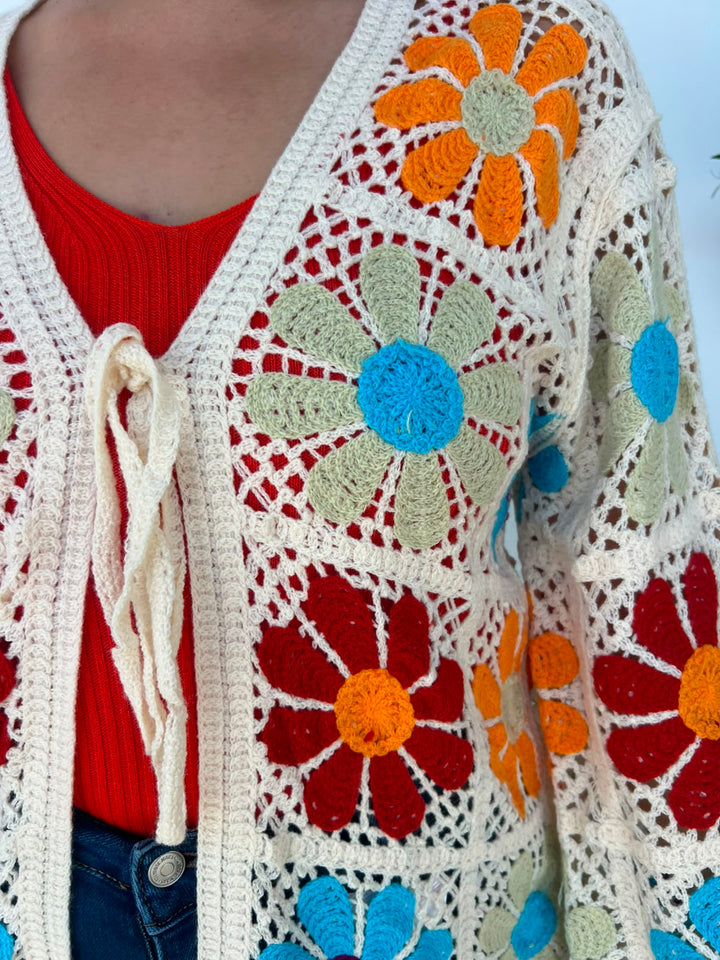 Chaqueta Rocío teja