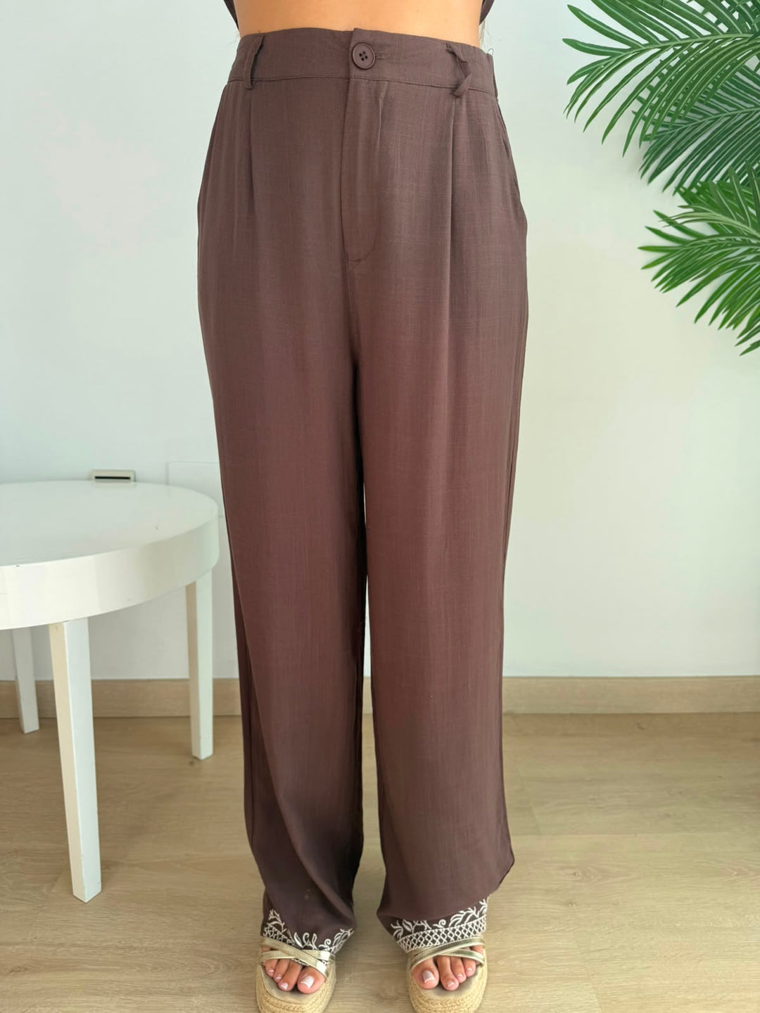Conjunto Isabel marrón
