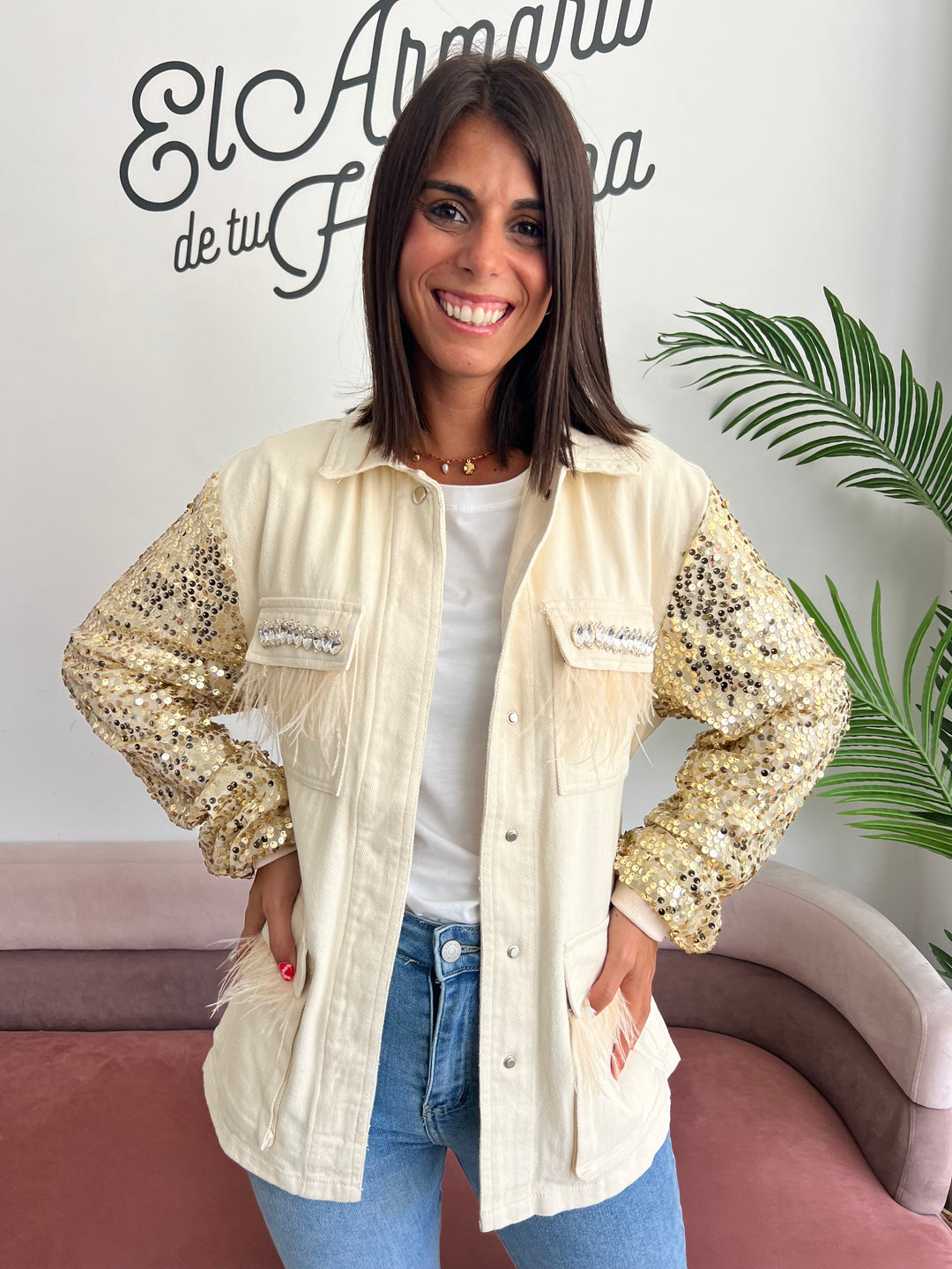 Chaqueta Ashly beige