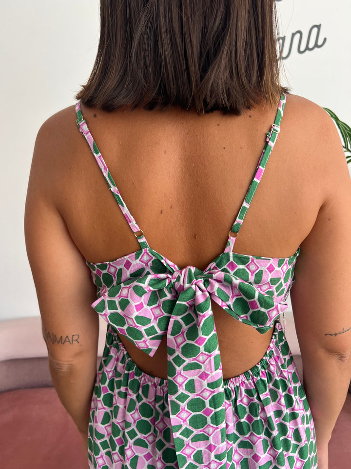 Vestido Ángela verde