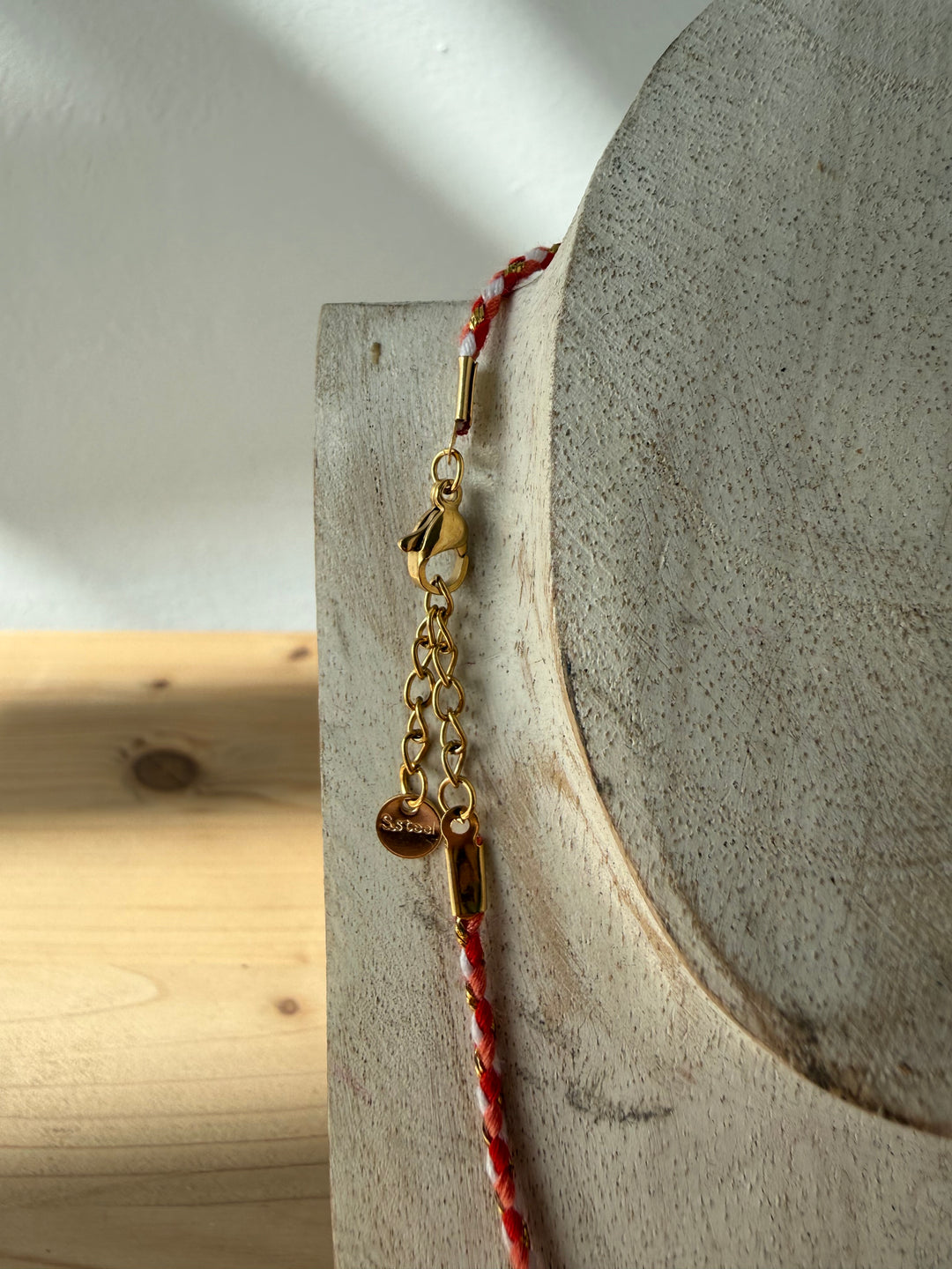 Collar cangrejo rojo (acero)