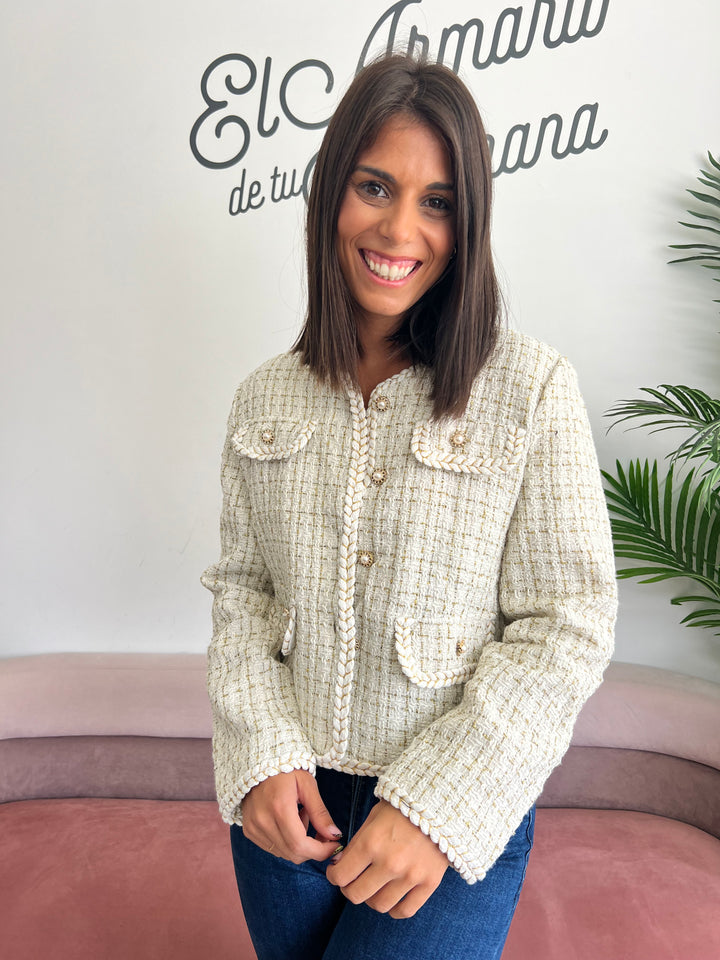 Chaqueta Mireia blanco