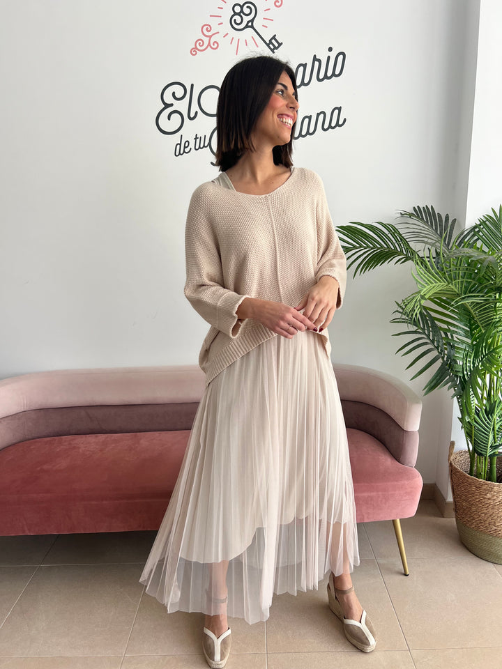 Vestido + jersey Sharon