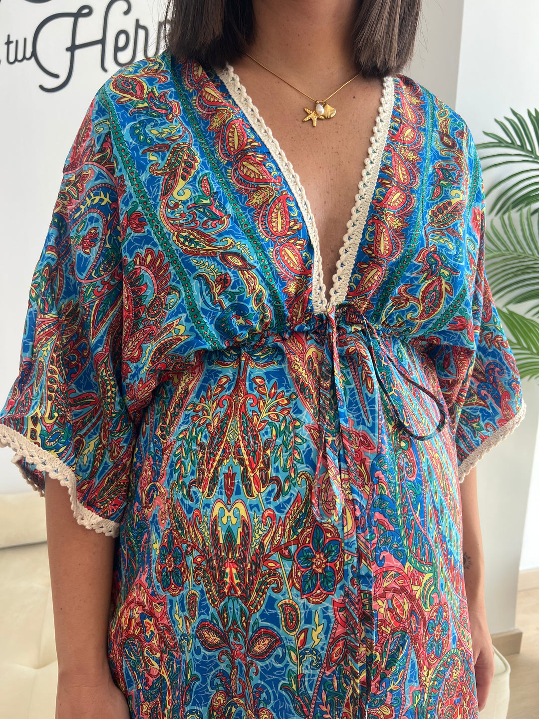 Vestido Selena azul