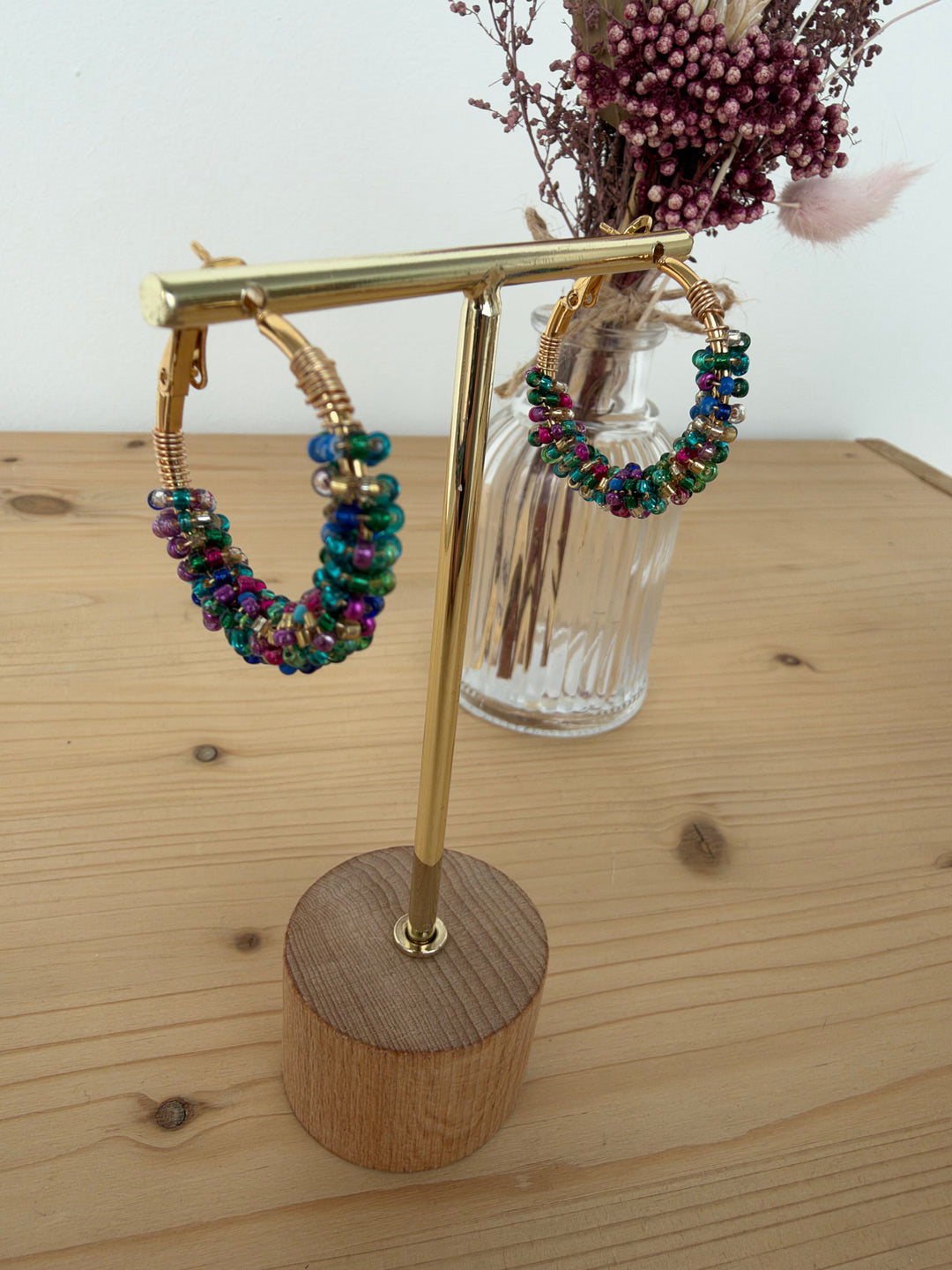Pendientes Malú (acero)