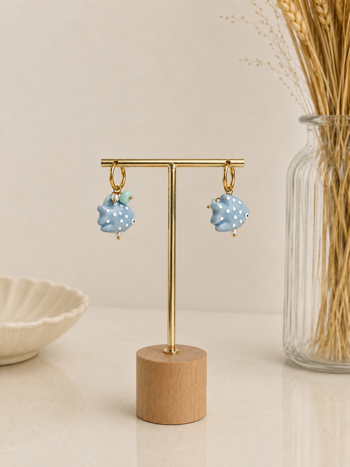 Pendientes Fish (acero)