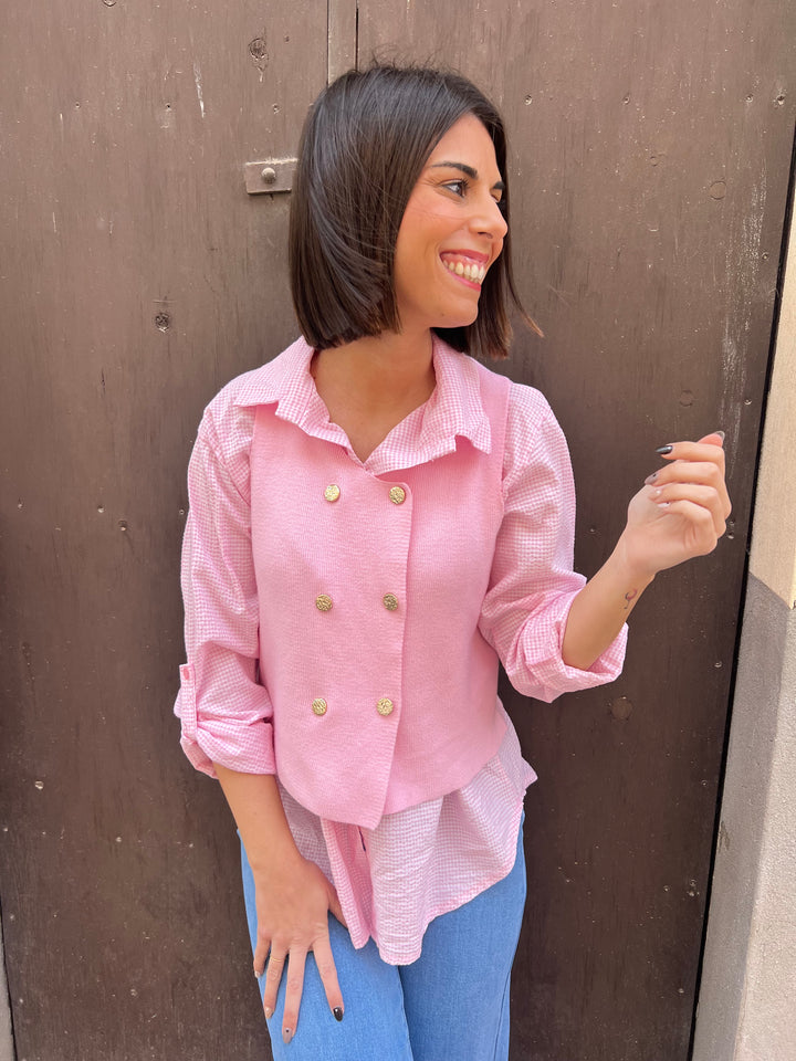 Chaleco Sandra Rosa