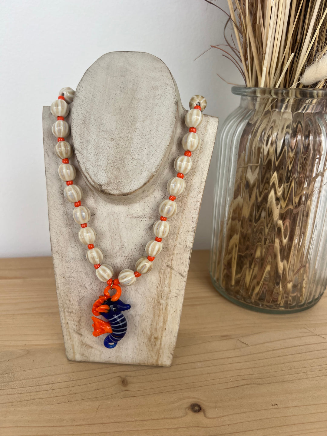 Collar Caballito cristal (acero)