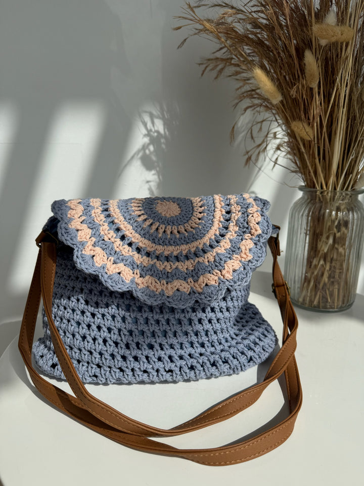 Bolso Bianca celeste