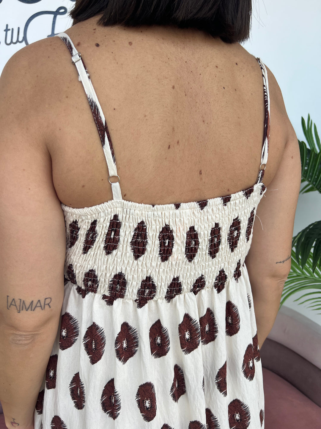 Vestido Cameron marrón