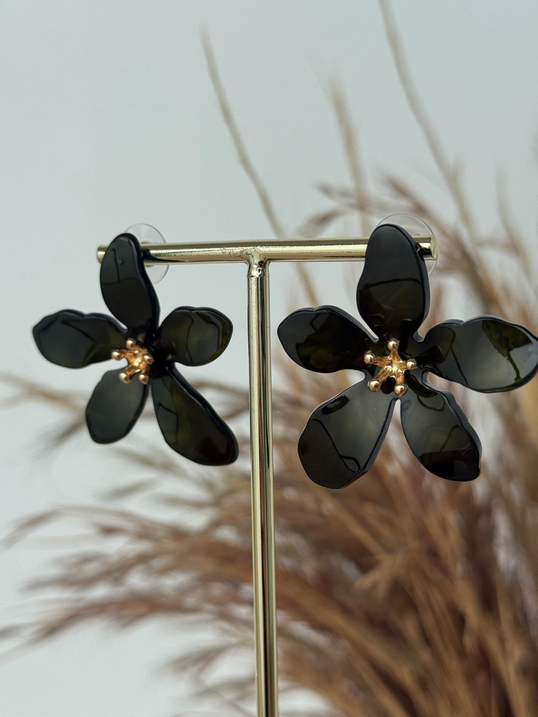 Pendientes Gia verde (no acero)