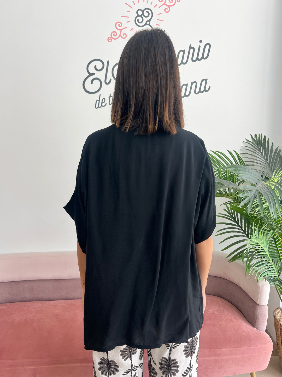 Blusa Mary negro