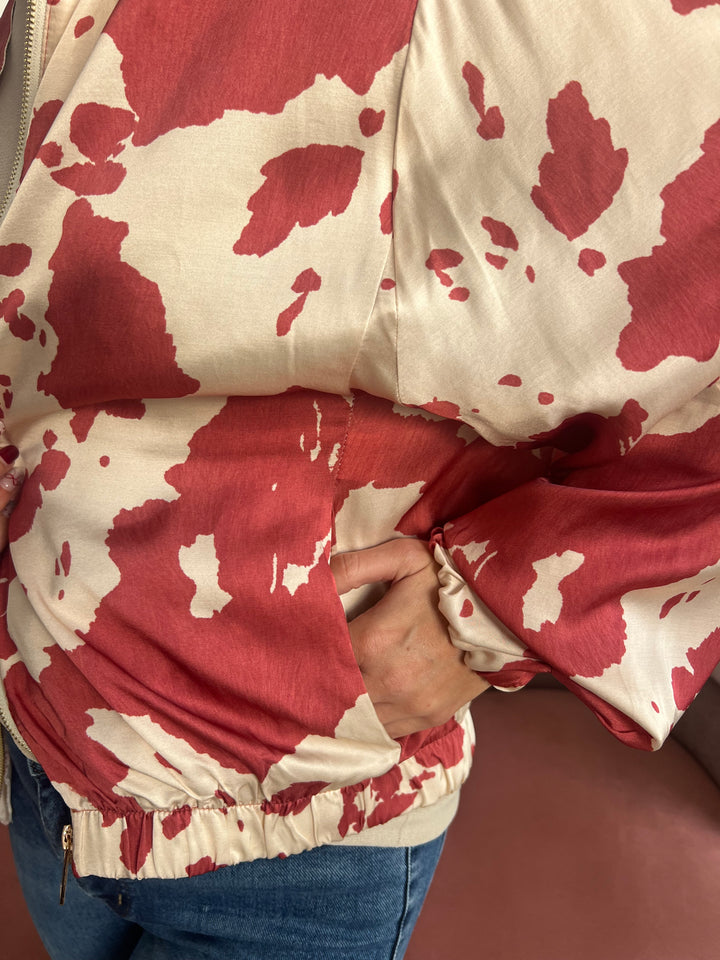 Chaqueta Carolina coral