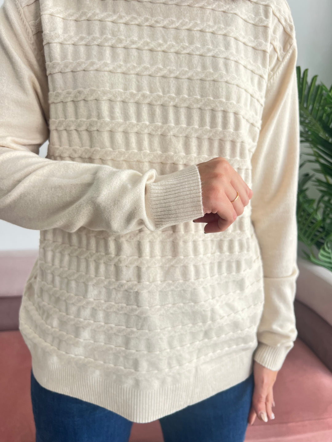 Jersey Angélica beige