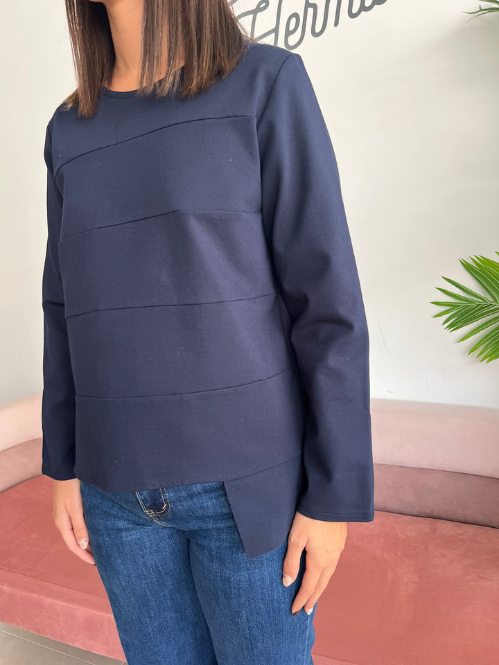 Sudadera Abby azul marino