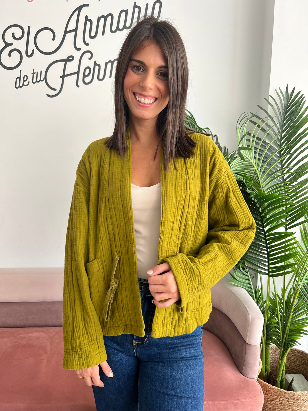 Chaqueta Belén Verde