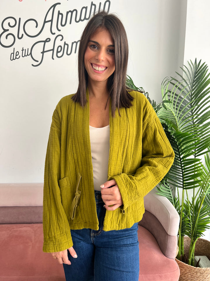 Chaqueta Belén Verde