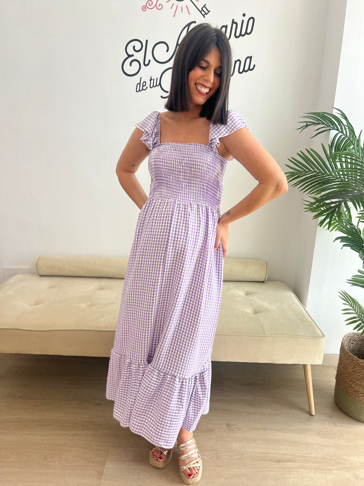 Vestido Yanira morado