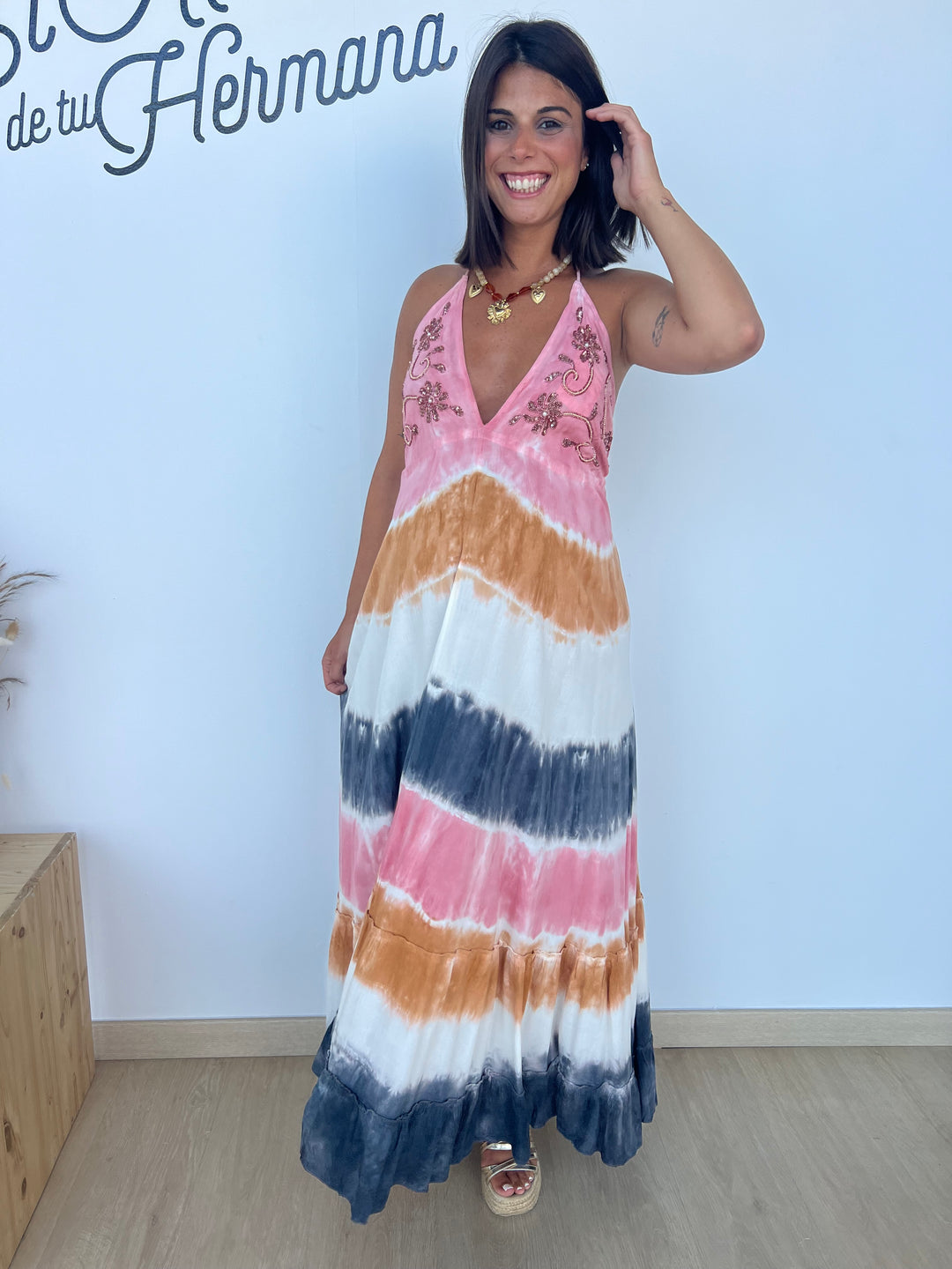 Vestido Cuba rosa