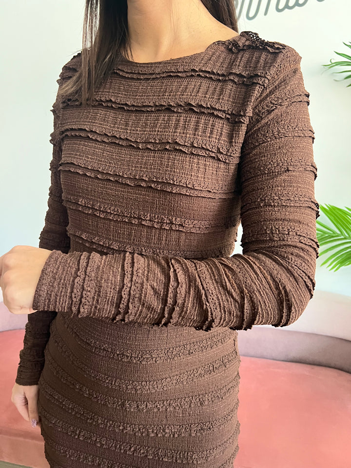 Vestido Margot marrón