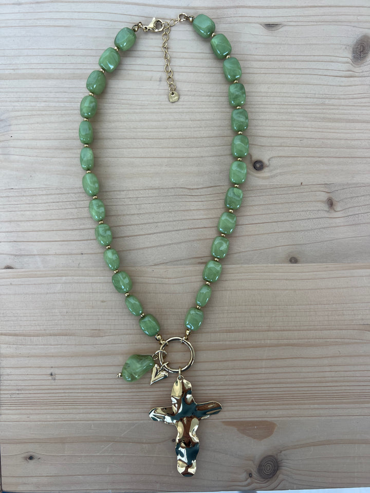 Collar Cruz (acero)