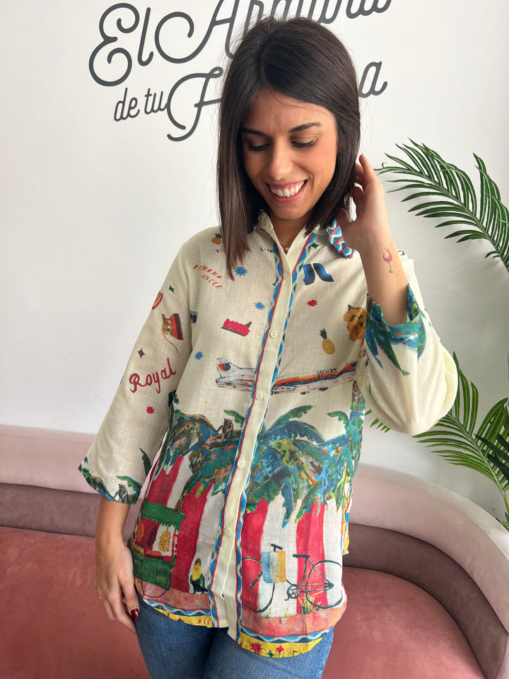 Camisa Royal amarillo