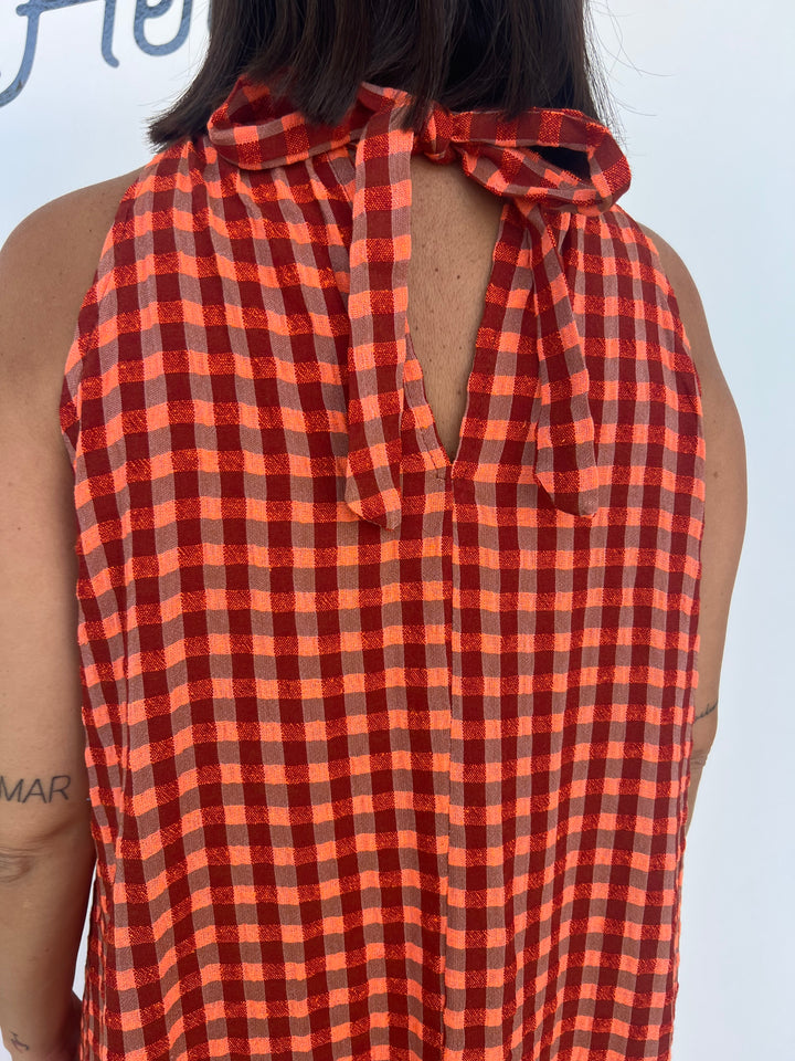 Vestido Julieta naranja
